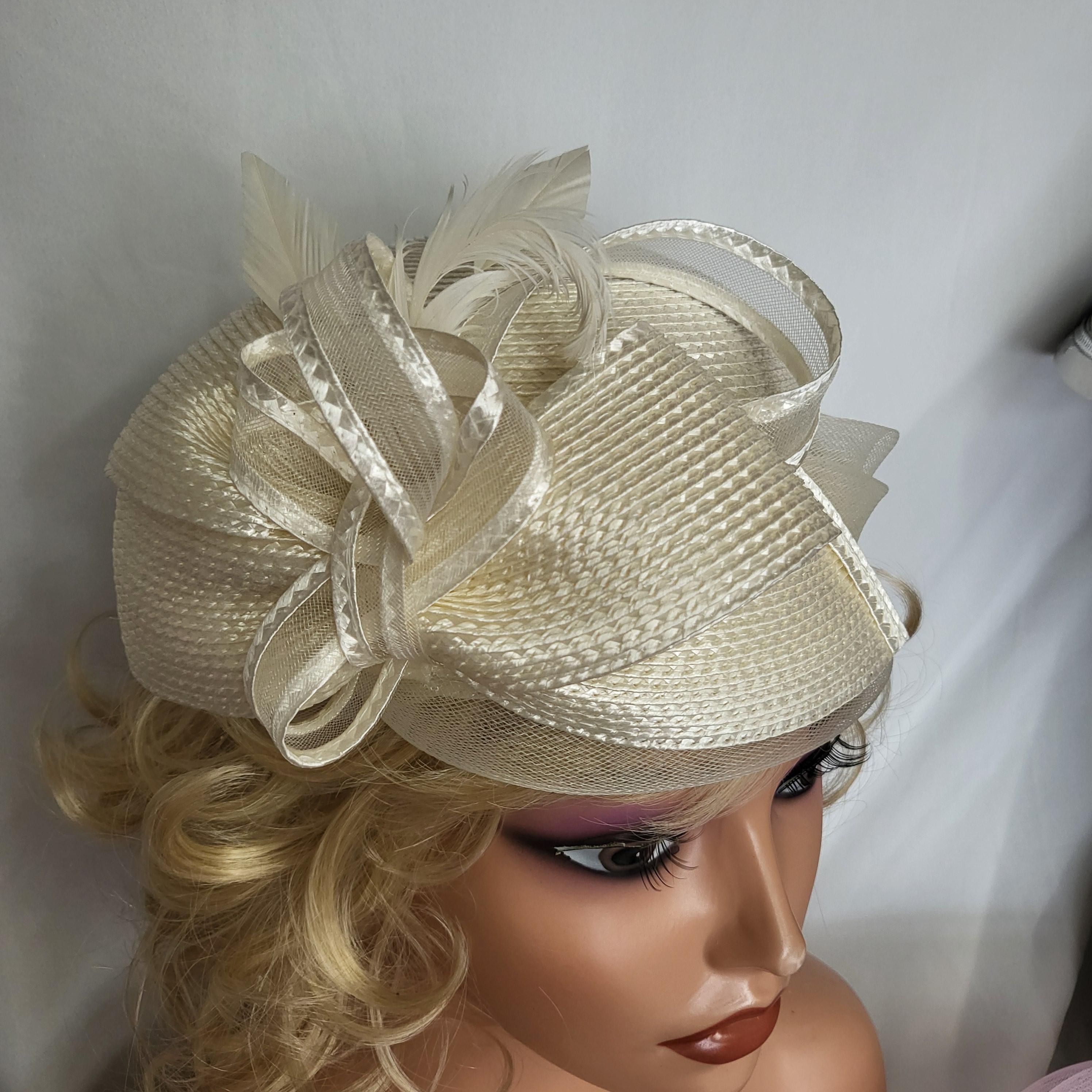 Off White Pillbox Hat - Etsy