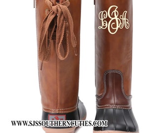 kids tall duck boots