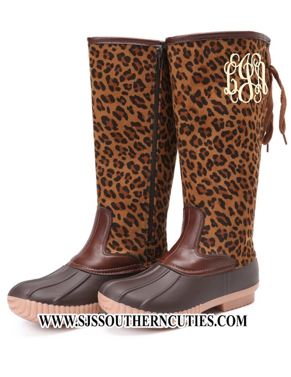 tall duck boots womens