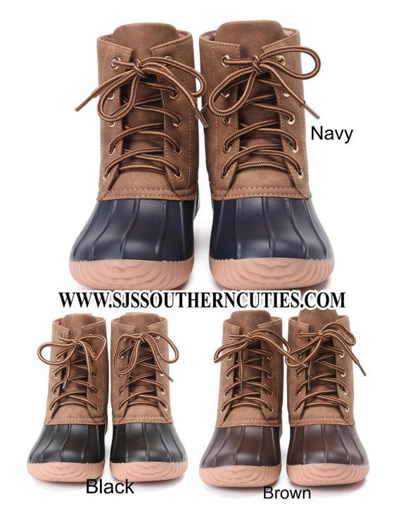 personalized duck boots