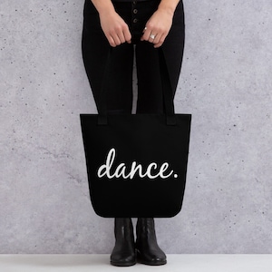 Tänzerin Tote mit Tasche, Recital Geschenke, Tänzerin Geschenke, Ballerina Tote, Tänzerin Geschenk, Balletttänzerin Geschenk, Tänzerin Tote, Tanzen Tasche, Tanz Zitat