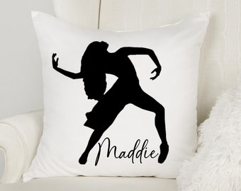 Dancer Pillow With Name, Dancer Gifts, Gift For Dancers