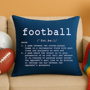 Football Pillow