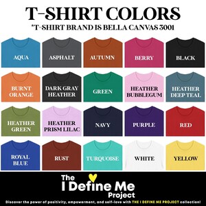 t - shirt colors for different types of t - shirts