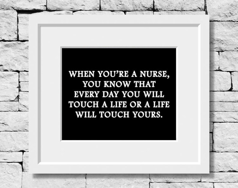 Citation dinfirmière citation de soins infirmiers Etsy