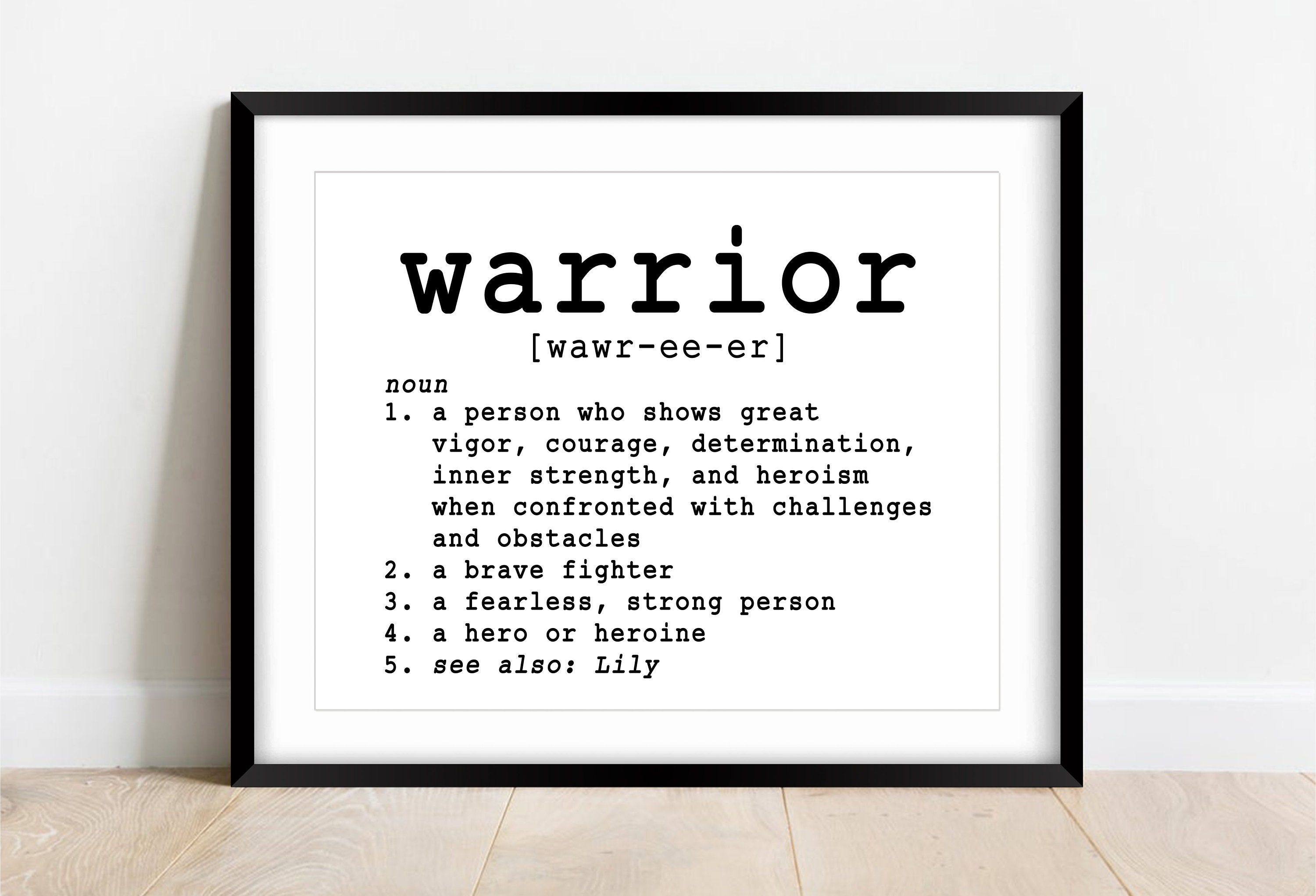 Warrior - Definition, Meaning & Synonyms