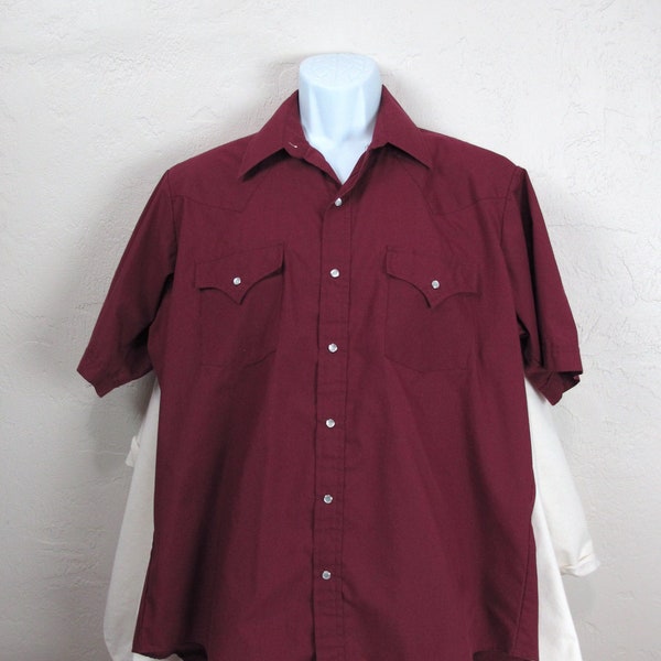 Vintage 90s Ely Cattleman Western Snap Button Up