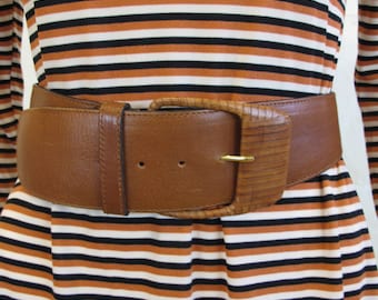 NWOT Preston and York Womens Brown Italian Leather Hippie  display picture 1
