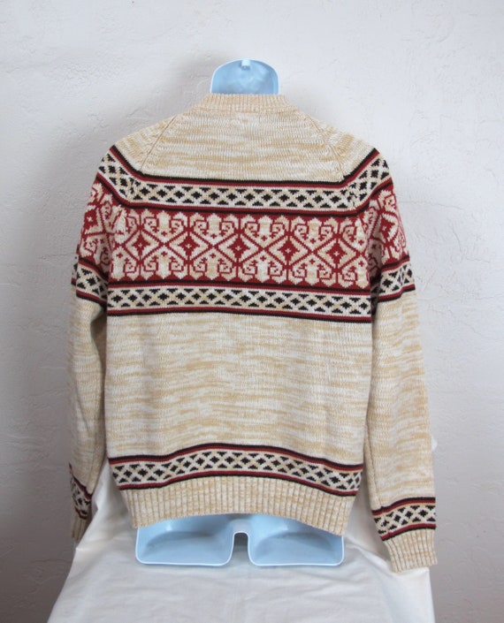 Vintage 70s Kingsport Winter Men's Sweater - image 3