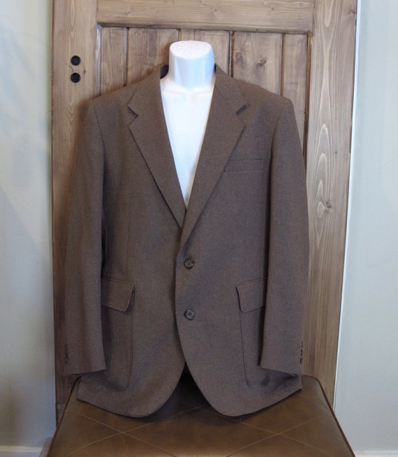 Vintage 70s Men's Cocoa Blazer by Levi's Menswear - Etsy