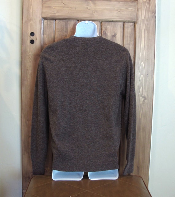 Vintage 70s/80s Men's Robert Bruce Pullover Mocha… - image 4