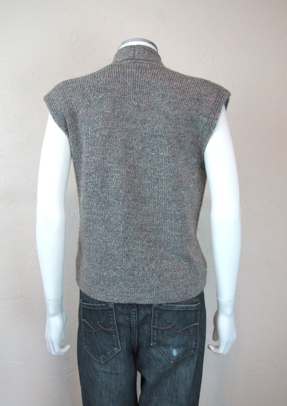 Vintage Sweater Vest by Crazy Horse - image 4