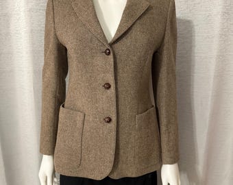 Salko Salzburg Wool Tweed Blazer Made in Austria