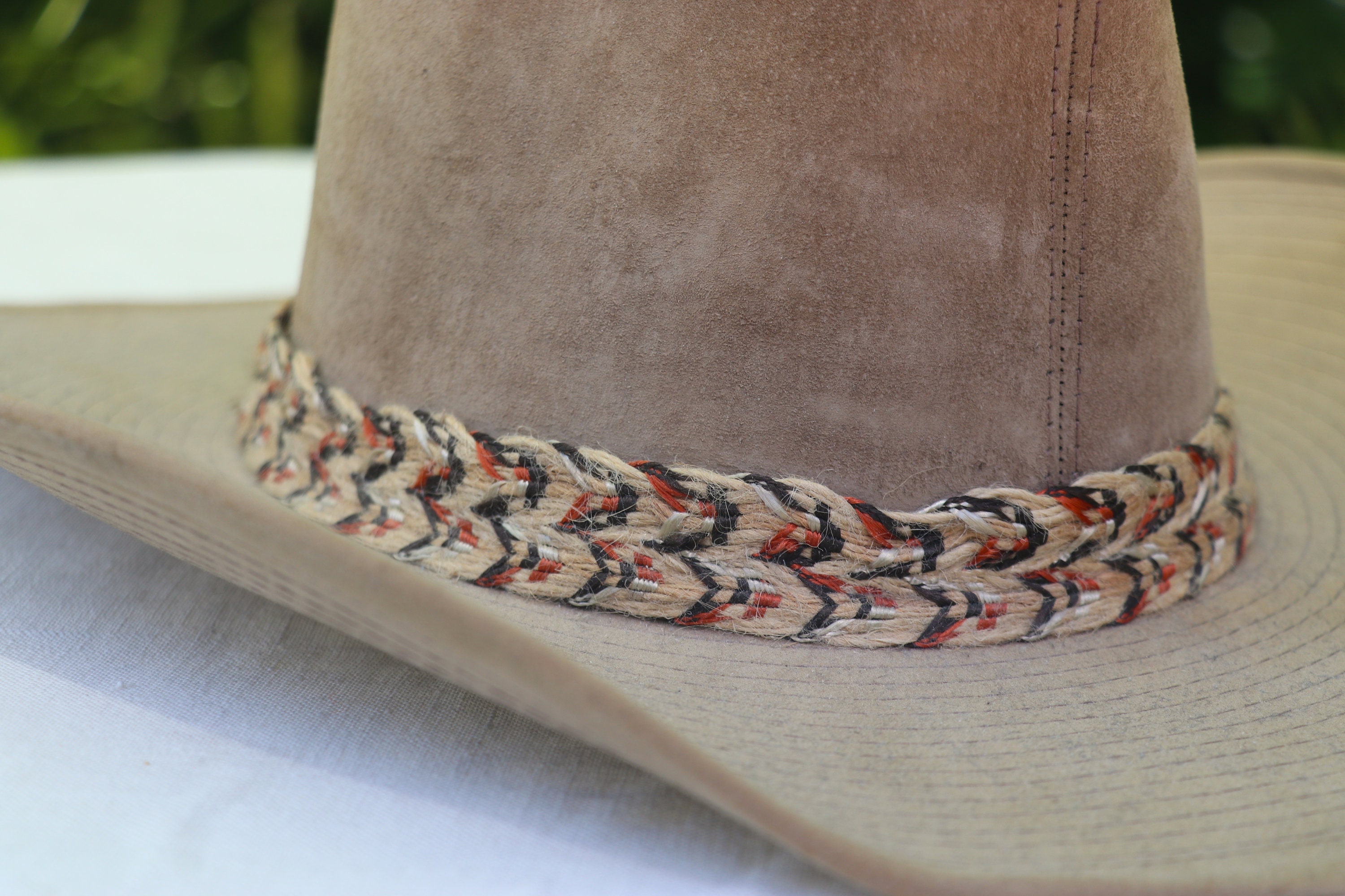 Vintage. Made in USA. Resistol. Self-conforming. Smooth-suede. Cowboy hat. 7 1/8 Vintage 1970s Resistol Self Conforming XXX Beaver Cowboy Hat  main image 3