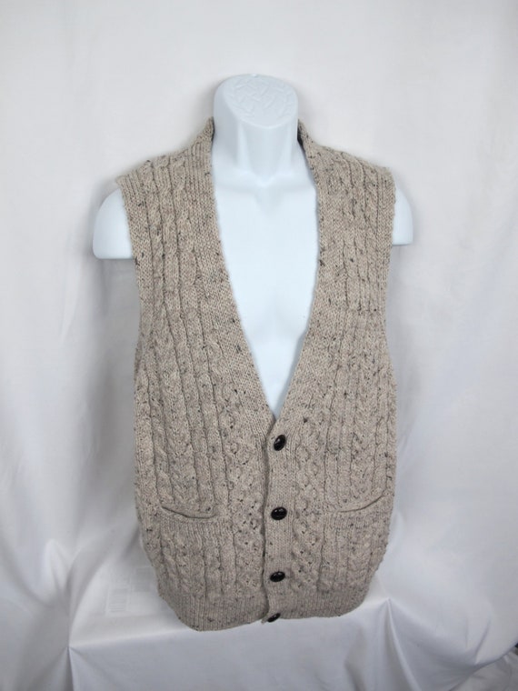 irish sweater vest