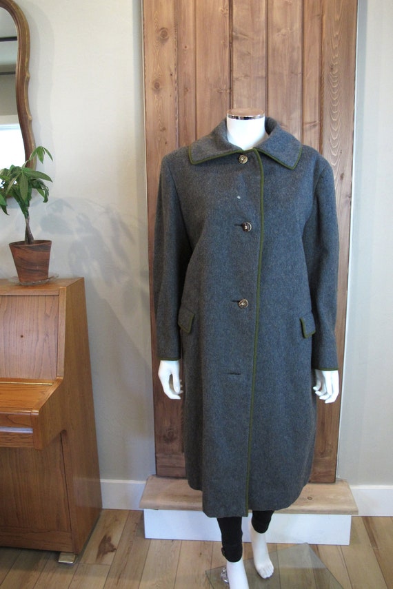 【サト】Germany Longcoat Vintage Original German WWII NSKK Motorcycle Leather Greatcoat - Size 42