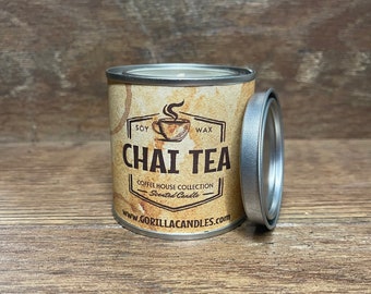 Chai Tea Scented Candle - Coffee House Collection