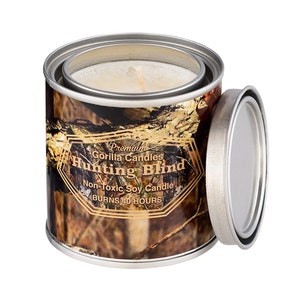 Hunting Blind - Man Candle Bait Shop Collection Hunting Fishing Candle. Woody, Mossy, Pine Scented