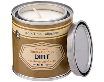 Dirt Scented Candle Working Man Scents