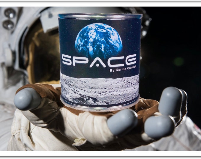 Space Scented Candle Smells Like Outer Space Etsy