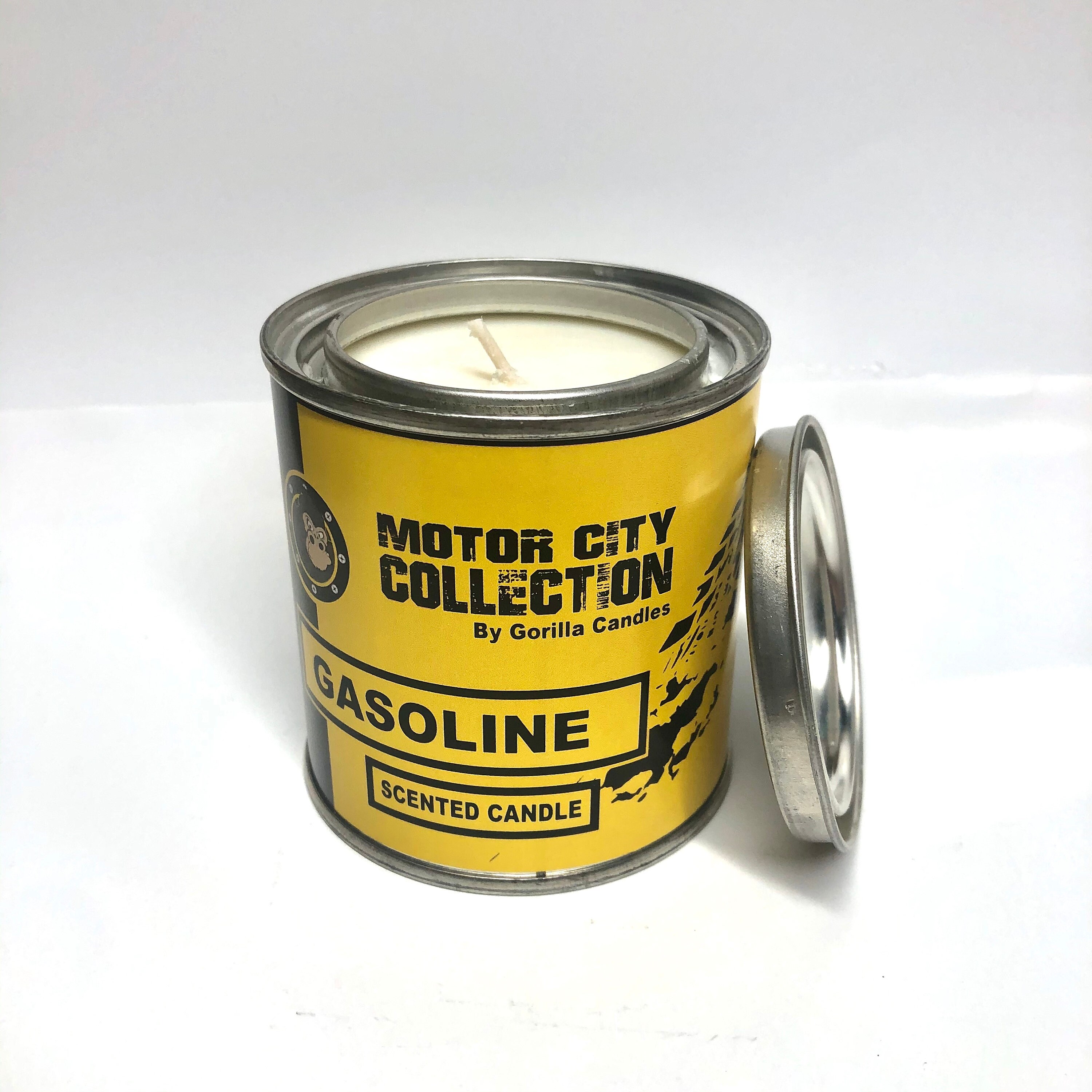 Gasoline Scented Candle Car Guy Themed Candles Motor City Etsy