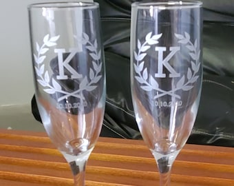 Toasting Flutes Wedding, Personalized Champagne Glasses, Wedding Champagne Flutes, Personalised Wedding Gift, Champagne Glasses Wedding