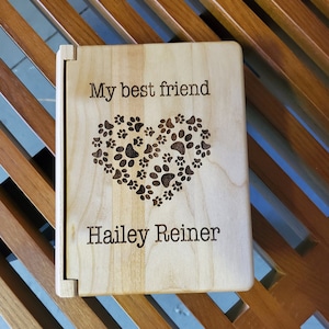 Pet Memorial Photo Album, Pet Sympathy Gift, Cat Memorial Gift, Pet Loss Picture Album, Dog Memorial Photo Album, Gift for Loss of Pet