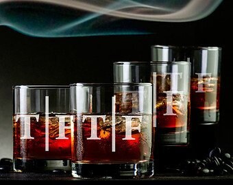 Verre de whisky gravé, cadeau de palefrenier gravé, cadeau de verre de whisky pour les garçons d’honneur, cadeau de mariage personnalisé pour palefrenier, lunettes écossaises