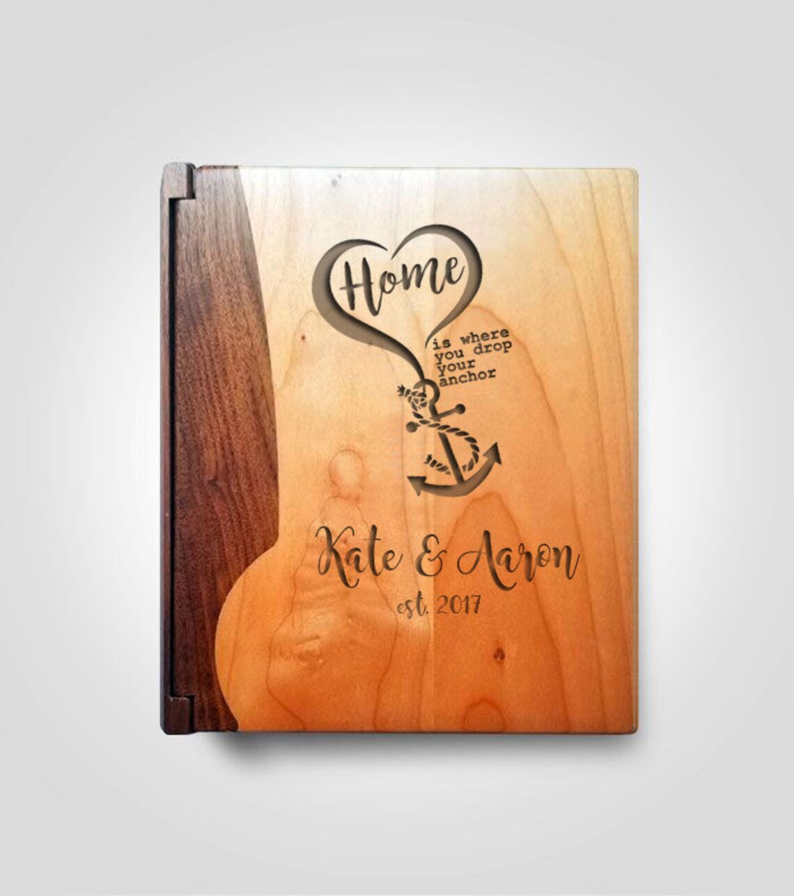Family Home Photo Album You're My Anchor Picture Album Etsy