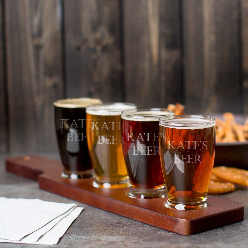 Custom Beer Flight Set Beer Flight Board Beer Flight Paddle Etsy