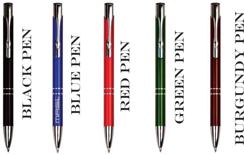 Set of 10 Custom Engraved Pen Set Saved The Date Ideas Pen Set Personalized Business Swag Engraved Pens Personalized Pens imagem 3