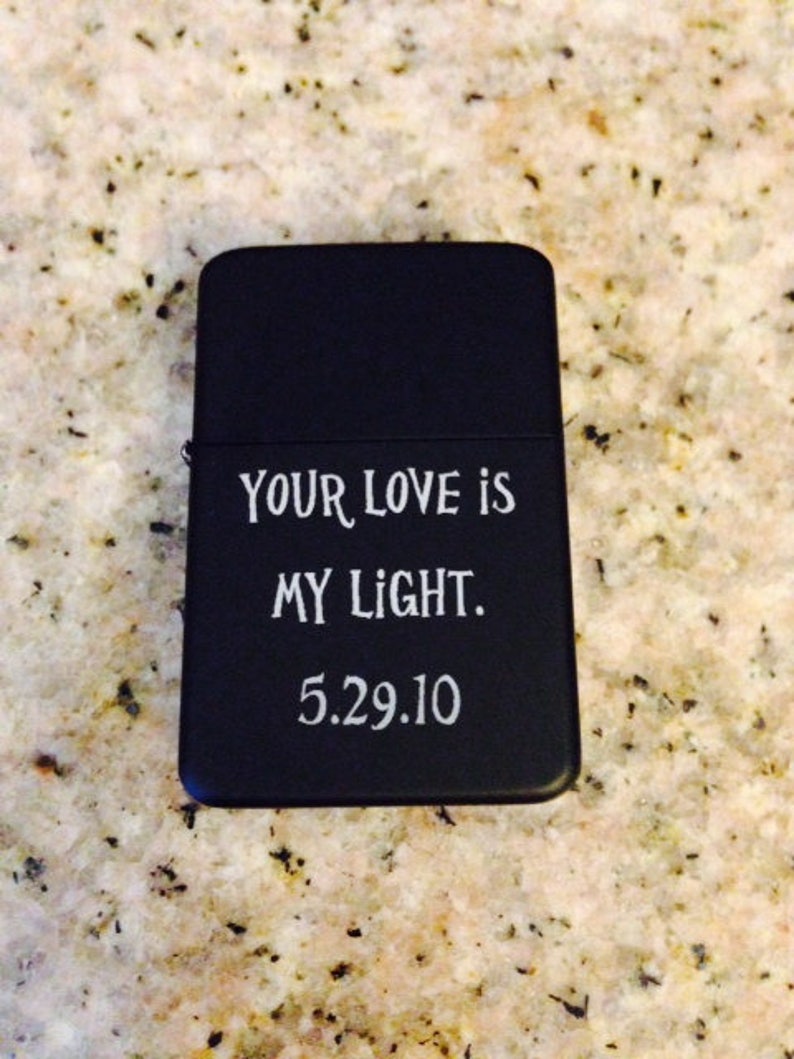 Personalized Lighter For Boyfriend, I Love You Gift Ideas, Present For Husband, Birthday Gift for Him, Anniversary Gifts Boyfriend, Lighter imagem 8