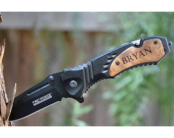 Spring Assisted Pocket Knife, Personalized Pocket Knife, Survival Pocket Knife, Camping Knife, Tactical Pocket Knife, Pocket Utility Knife