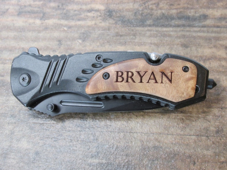 Pocket Knife Personalized Fathers Day Gift Engraved Knife Etsy