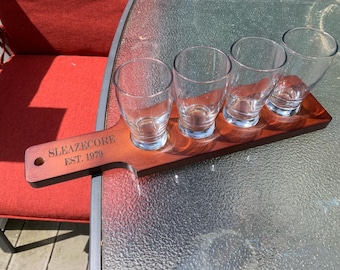 Beer Flight, Custom Beer Flight Board, Beer Gift, Gift for Beer Lover, Beer Flight Set, Beer Flight Paddle, Beer Flight Tray, Craft Beer