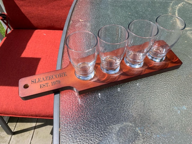 Beer Flight Custom Beer Flight Board Beer Gift Gift for Etsy