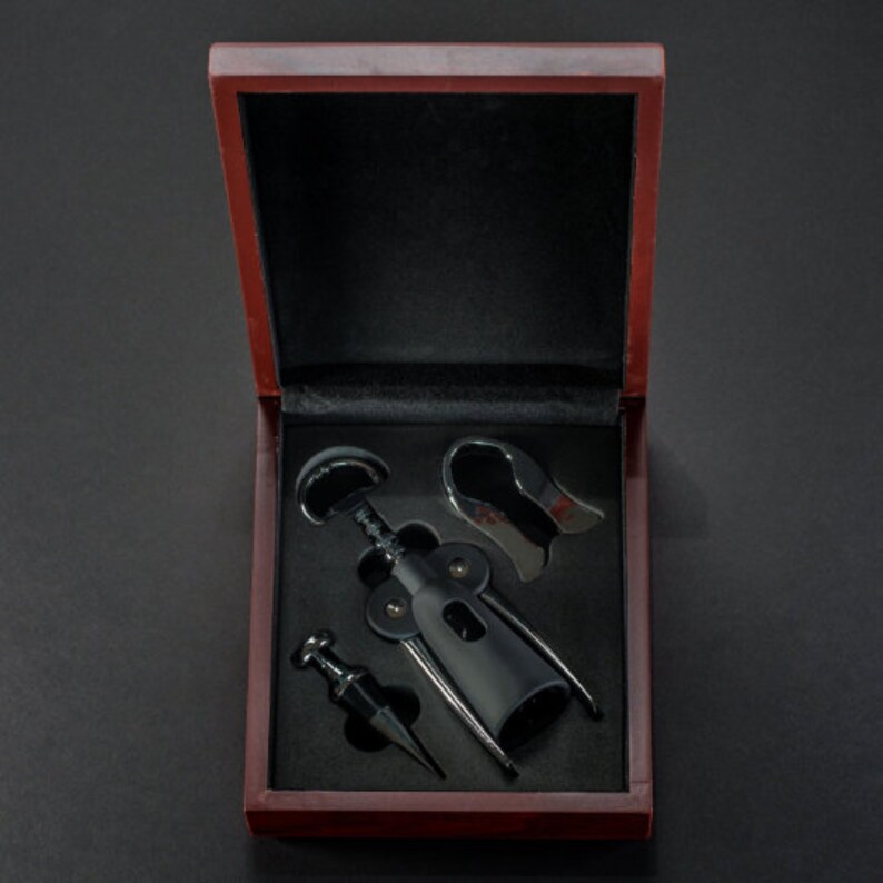 Wine Lover Wedding Gift Wedding Wine Opener Set Custom Etsy