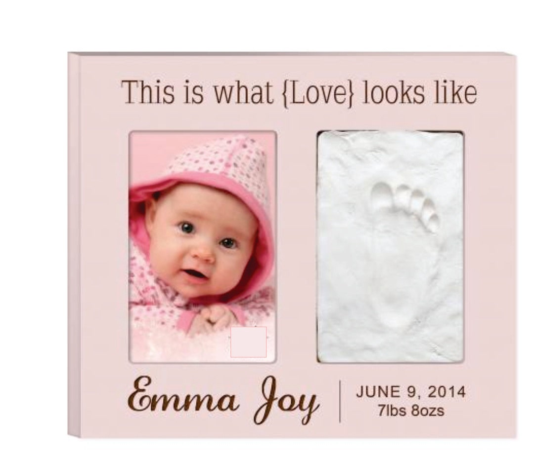 Baby Picture Frame for Grandparents Baby Frame Custom Engraved Frame