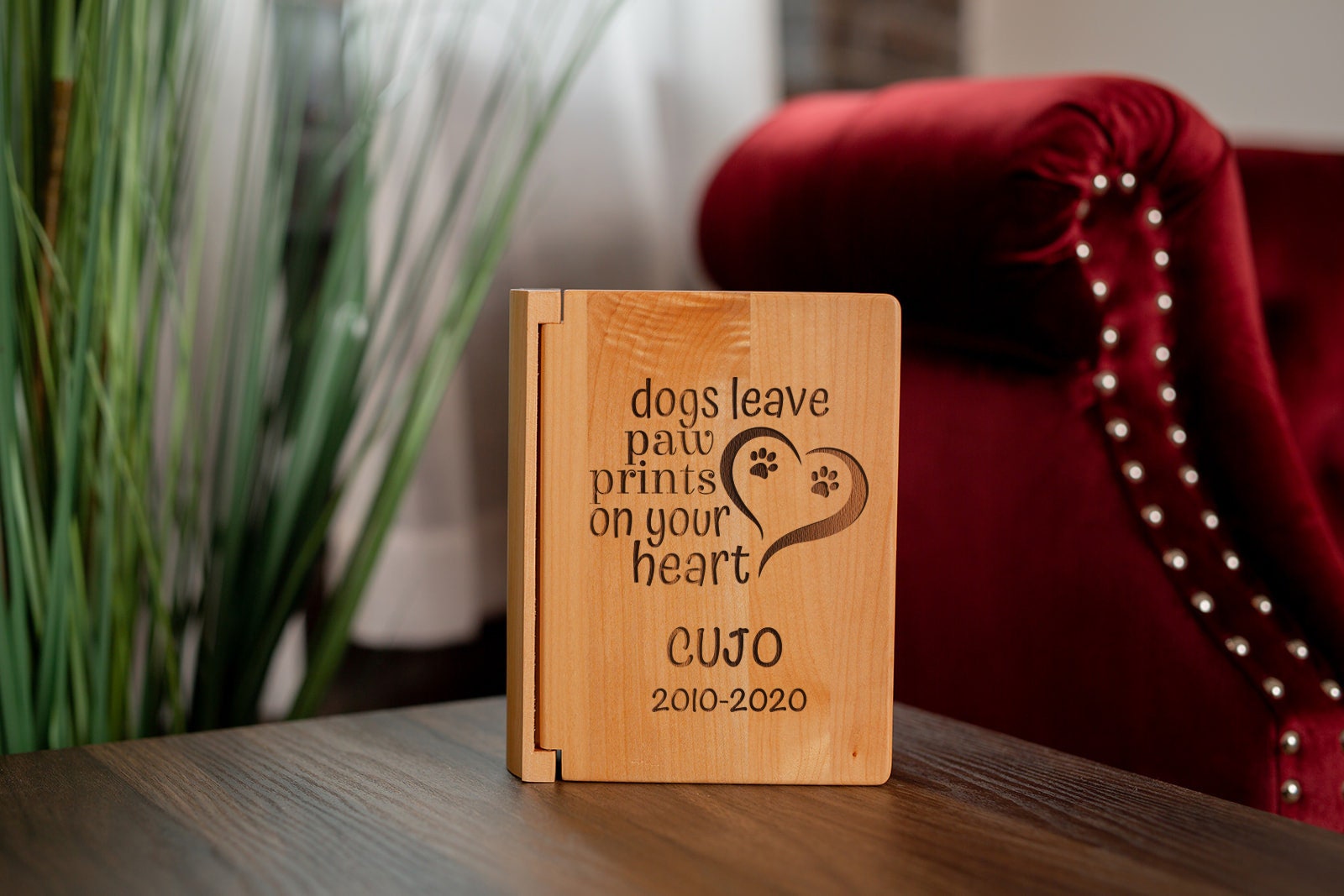 Dog Memorial Photo Album Pet Loss Album voor foto's Dog Etsy
