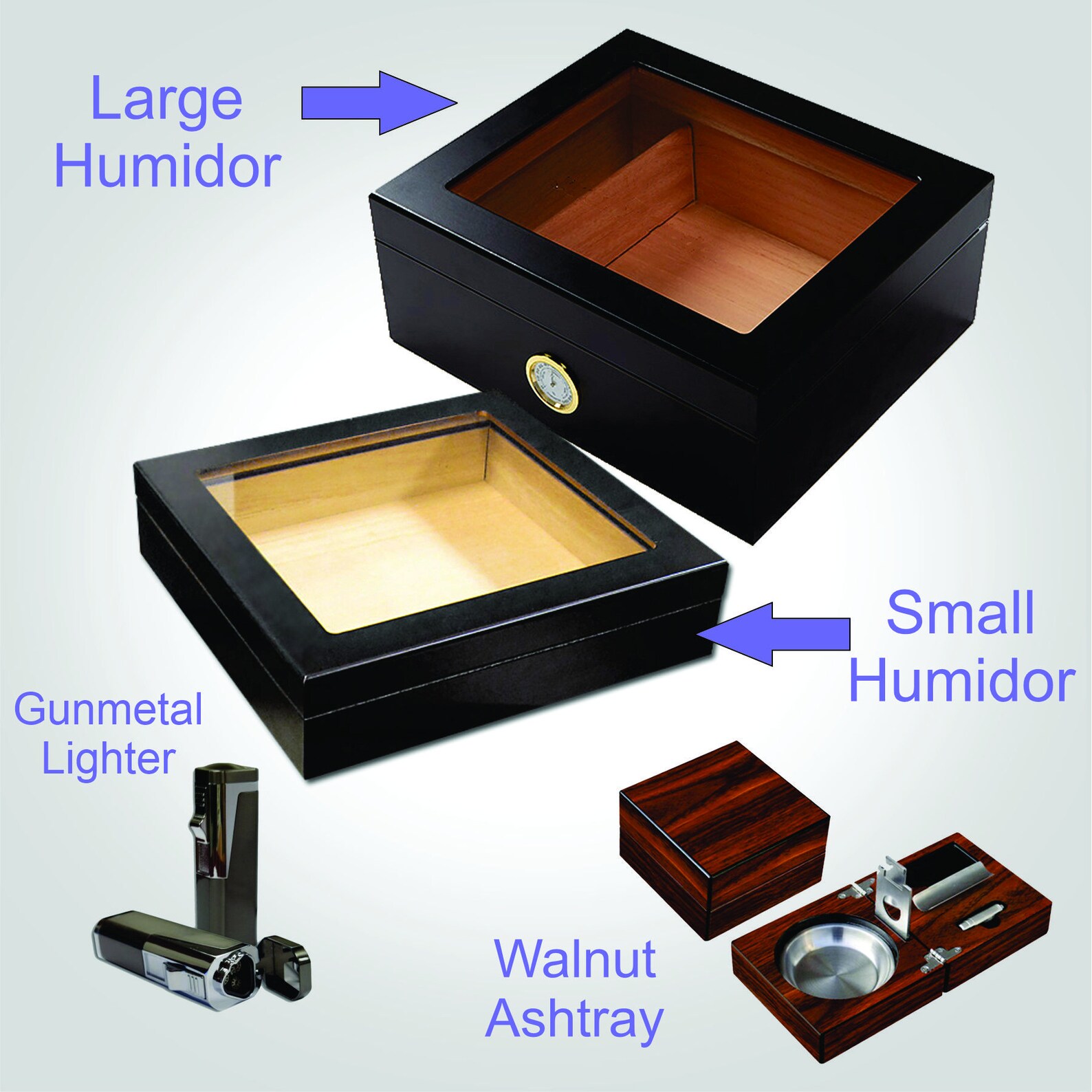 Engraved Humidor Humidor Cigar Humidor Personalized Cigar Etsy