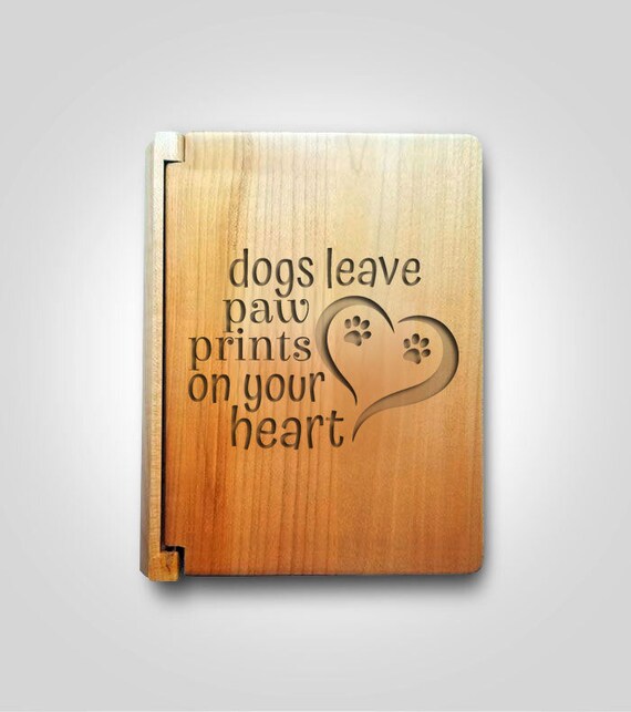 Dog Memorial Photo Album Pet Loss Album for Pictures Dog Etsy