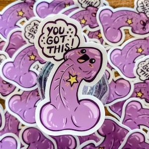 Positivity Dildo sticker