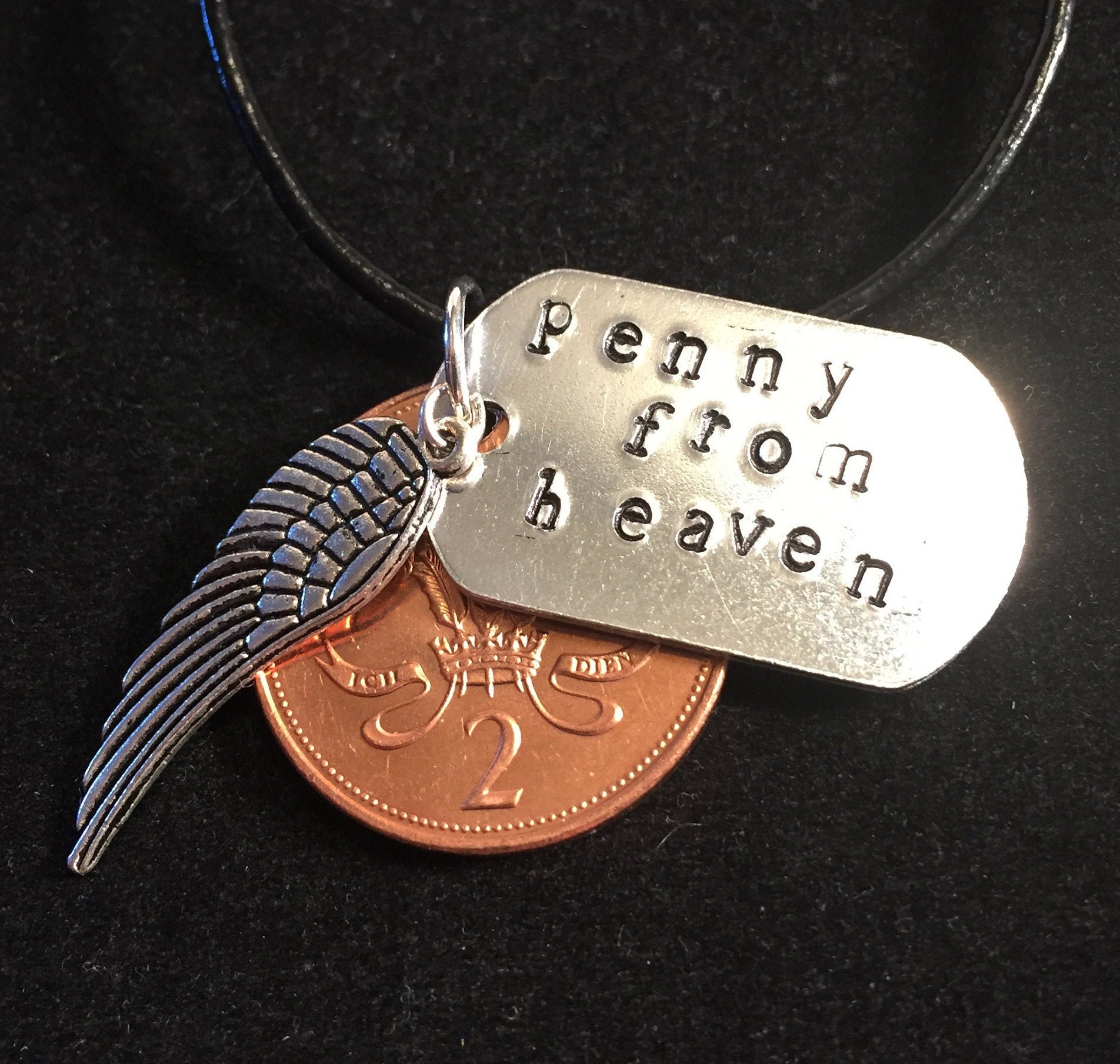 Penny From Heaven Necklace Copper Penny 