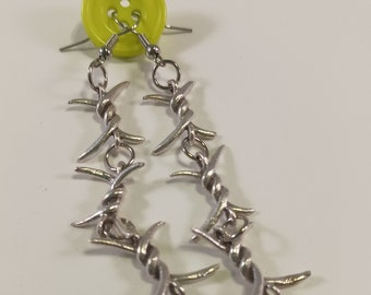 Barbwire Dangling Earrings, Southwest Earrings, # 346