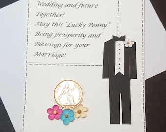 Penny for His Pocket, Wedding Coin for the Groom, # 19