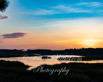 Low Country Sunrise / Early Morning on the Okatie  River / Okatie, SC