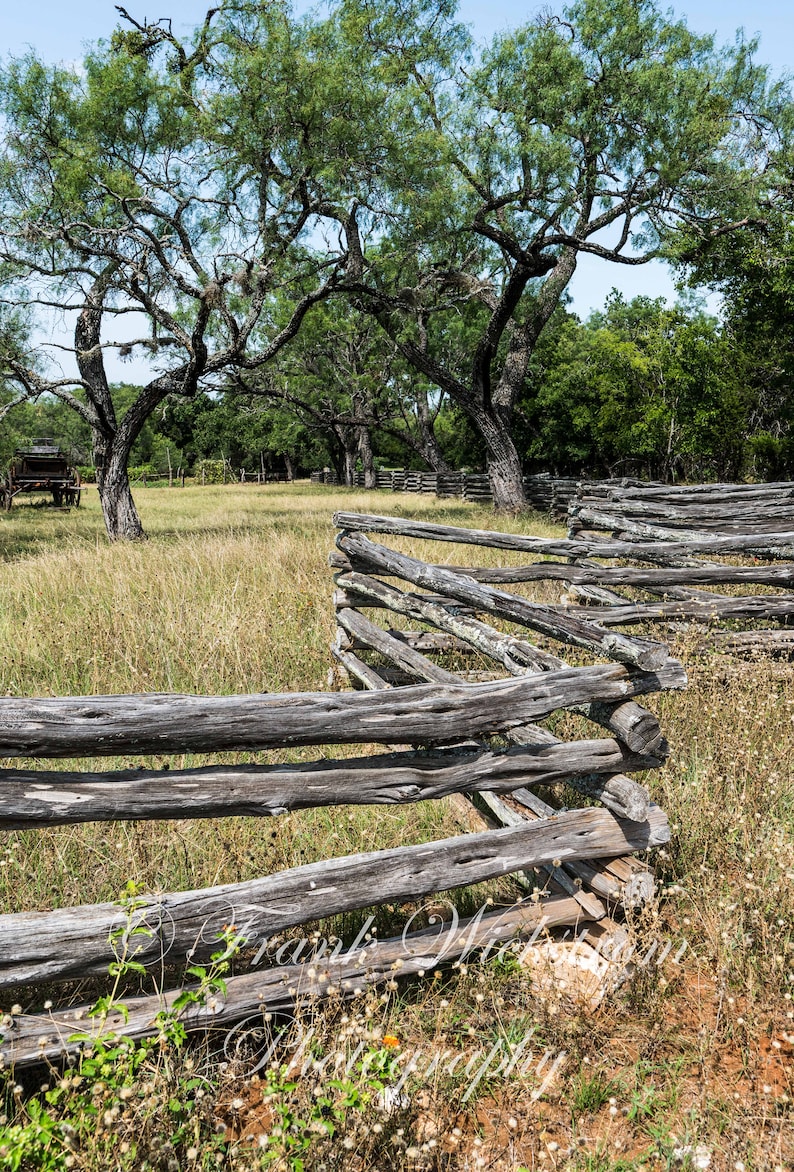 The Fence-line / Wooden Fence / Stacked Fence / Farm Fence / | Etsy