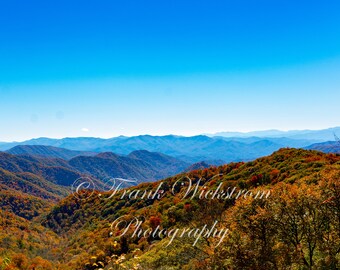 Appalachian Mountains Fall Foliage Vista (Digital Download)