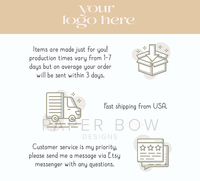 Print on Demand Versandinfo, Produktinfo, Digitaler Download, Verbessern Sie Ihren Eintrag, Sofortiger Download, Etsy Verkäufertools, Für Sie gemacht Bild 1
