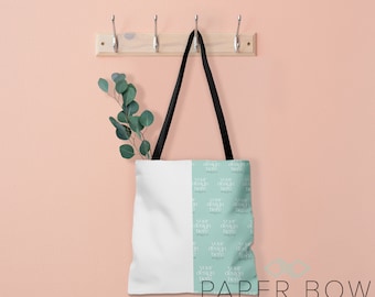 AOP Tote Bag Mockup Smart Object, Photoshop File, PSD Mockup, Editable Mock-up For online store, Print on Demand Seller